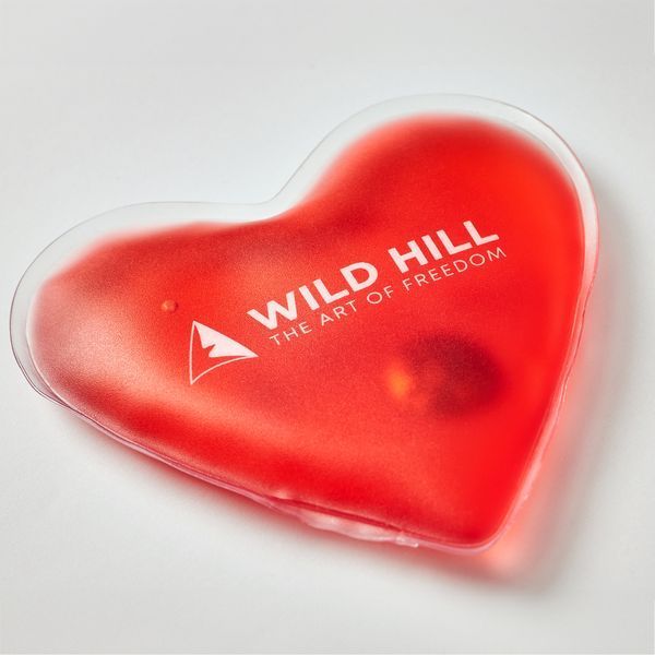 Многоразовая солевая карманная грелка-сердце для рук Wild Hill красная (10,7*10,2 см) 459123-03 фото