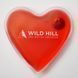 Многоразовая солевая карманная грелка-сердце для рук Wild Hill красная (10,7*10,2 см) 459123-03 фото 1