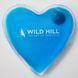 Многоразовая солевая карманная грелка-сердце для рук Wild Hill голубая (10,7*10,2 см) 459123-03 фото