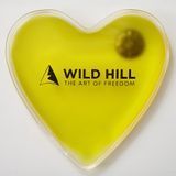 Многоразовая солевая карманная грелка-сердце для рук Wild Hill желтая (10,7*10,2 см) 459123-03 фото