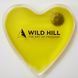 Многоразовая солевая карманная грелка-сердце для рук Wild Hill желтая (10,7*10,2 см) 459123-03 фото